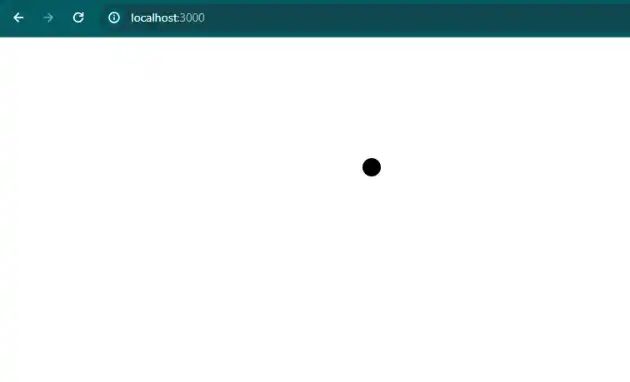 React, custom, cursor